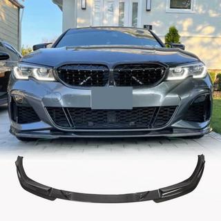 Voorbumper lip Lip V7 (voor M-Sport 2018-2022, carbon) BMW 3 Serie G20/G21 2018– foto 1