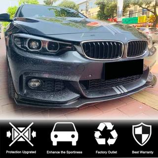 Front bumper lip Lip V1 (voor M-Sport, carbon) BMW 4 Serie F32/F33/F36 2012–2020 foto 2