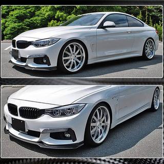 Front bumper lip Lip V1 (voor M-Sport, carbon) BMW 4 Serie F32/F33/F36 2012–2020 foto 4