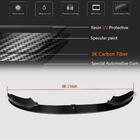 BMW 4 Serie F32/F33/F36 2012–2020 Voorbumper lip spoiler V3 (voor M-Sport, carbon) foto 5