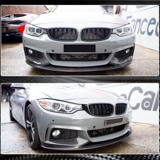 Voorbumper lip spoiler V3 (voor M-Sport, carbon) BMW 4 Serie F32/F33/F36 2012–2020 foto 4