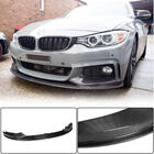 BMW 4 Serie F32/F33/F36 2012–2020 Carbon V4 front bumper lip (M-Sport) foto 1