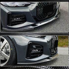 BMW 4-serie G22/23/26 2020– Voorbumper lip Lip V3 (voor G22/G23 M-Sport, carbon) foto 4