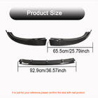 BMW 4-serie G22/23/26 2020– Front bumper lip Lip V3 (voor G26 M-Sport, carbon) foto 5