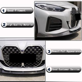 Front bumper lip Lip V3 (voor G26 M-Sport, carbon) BMW 4-serie G22/23/26 2020– foto 3