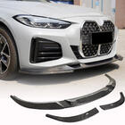 BMW 4-serie G22/23/26 2020– Voorbumper lip Lip V2 (voor G26 M-Sport, carbon) foto 1