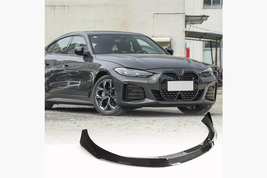 BMW 4-serie G22/23/26 2020– Frontlip Lip V1 (voor G26 M-Sport, carbon) Image