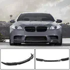 BMW 5 Serie F10/F11 2010–2016 Frontlip voorbumper Lip V1 (voor F10 M5, carbon) foto 1