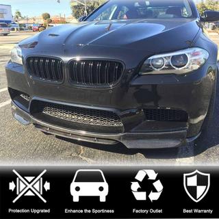 Frontlip voorbumper Lip V1 (voor F10 M5, carbon) BMW 5 Serie F10/F11 2010–2016 foto 2