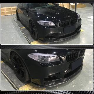 Front bumper lip Lip V3 (voor F10 M5, carbon) BMW 5 Serie F10/F11 2010–2016 foto 4