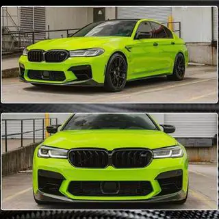 Frontbumper lip Lip V1 (voor M5 F90 2020-2024, carbon) foto 4