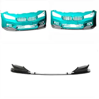 Voorbumper lip Lip V2 (voor M5 F90 2020-2024, carbon) foto 2