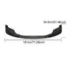 BMW 5 Serie G30/G31 2017–2023 Carbon V3 front bumper lip (voor M5 2020+) foto 6