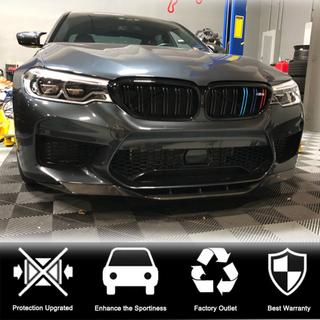 Voorbumper frontlip Lip V4 (voor M5 F90 2017-2020, carbon) BMW 5 Serie G30/G31 2017–2023 foto 3