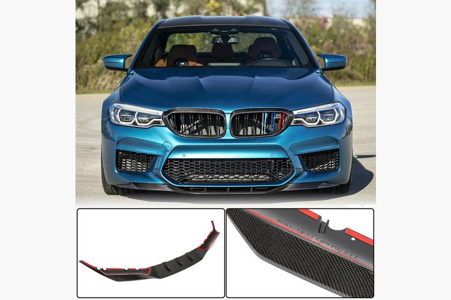 BMW 5 Serie G30/G31 2017–2023 FRP V5 voorbumper lip (voor M5 2017-2020) Foto 2