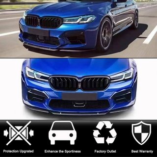 Voorbumper lip Lip V4 (voor M5 F90 2020-2024, carbon) foto 2