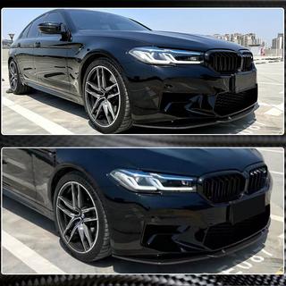 Frontbumper lip Lip V6 (voor M5 F90 2020-2024, carbon) BMW 5 Serie G30/G31 2017–2023 foto 3