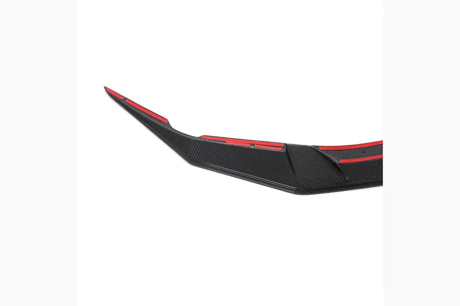BMW 5 Serie G30/G31 2017–2023 Frontbumper lip Lip V3 (voor M5 F90 2020-2024, carbon) Foto 3
