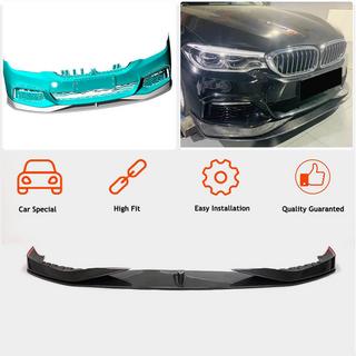 Front bumper lip Lip V1 (voor M-Sport 2017-2020, carbon) BMW 5 Serie G30/G31 2017–2023 foto 2