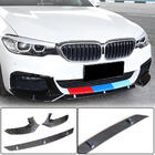 BMW 5 Serie G30/G31 2017–2023 Front bumper lip Lip V5 (voor M-Sport 2017-2020, carbon) foto 1