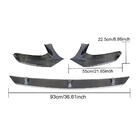 BMW 5 Serie G30/G31 2017–2023 Front bumper lip Lip V5 (voor M-Sport 2017-2020, carbon) foto 6