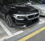 BMW 5 Serie G30/G31 2017–2023 Front bumper lip Lip V6 (voor M-Sport 2017-2020, carbon) foto 6
