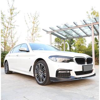 Front bumper lip Lip V6 (voor M-Sport 2017-2020, carbon) BMW 5 Serie G30/G31 2017–2023 foto 3