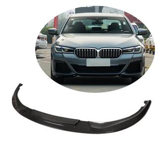 Voorbumper lip Lip V2 (voor M-Sport 2021-2024, carbon) BMW 5 Serie G30/G31 2017–2023 foto 1