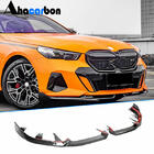 BMW 5/i5 Serie G60/G60E/G61 2023– Front bumper lip Lip (voor M-Sport, carbon) foto 1