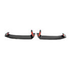BMW 5/i5 Serie G60/G60E/G61 2023– Front bumper lip Lip (voor M-Sport, carbon) foto 5