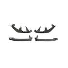 BMW 5/i5 Serie G60/G60E/G61 2023– Front bumper lip Lip (voor M-Sport, carbon) foto 8