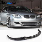 BMW 5 Serie E60/E61 2003–2010 Frontbumper lip (voor M5, carbon) foto 1