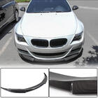 BMW 6-serie E63/E64 2003–2010 Frontbumper lipspoiler (voor M6, carbon) foto 1