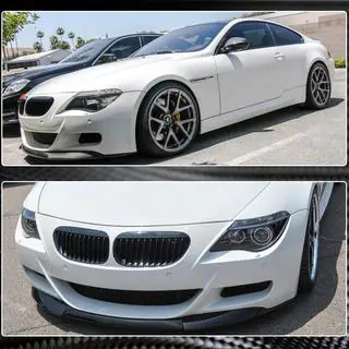 Frontbumper lipspoiler (voor M6, carbon) foto 4