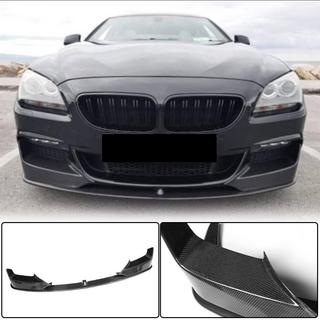 Front bumper lip Lip V1 (voor M-Sport, carbon) BMW 6-serie F12/F13/F06 2011–2018 foto 1