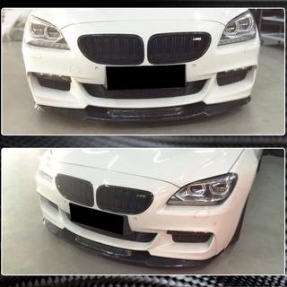 Voorbumper lipspoiler Lip V2 (voor M-Sport, carbon) BMW 6-serie F12/F13/F06 2011–2018 foto 3