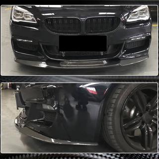 Voorbumper lipspoiler Lip V2 (voor M-Sport, carbon) BMW 6-serie F12/F13/F06 2011–2018 foto 4