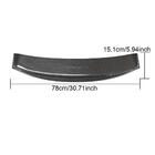 BMW 6-serie F12/F13/F06 2011–2018 Voorbumper lip spoiler V3 (voor M-Sport, carbon) foto 6