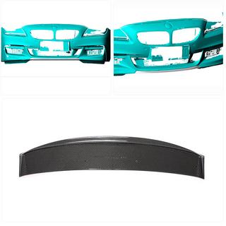 Voorbumper lip spoiler V3 (voor M-Sport, carbon) BMW 6-serie F12/F13/F06 2011–2018 foto 2