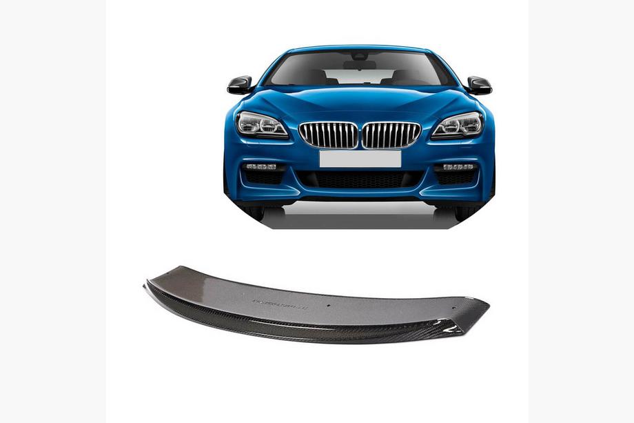 BMW 6-serie F12/F13/F06 2011–2018 Front bumper lip FRP V4 (M-Sport) Foto 1