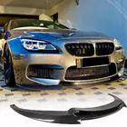 BMW 6-serie F12/F13/F06 2011–2018 Front bumperlip Lip V1 (voor M6, carbon) foto 1