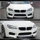 BMW 6-serie F12/F13/F06 2011–2018 Front bumperlip Lip V1 (voor M6, carbon) foto 5