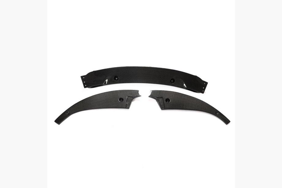 BMW 6-serie F12/F13/F06 2011–2018 Frontbumper lip Lip V2 (voor M6, carbon) Image