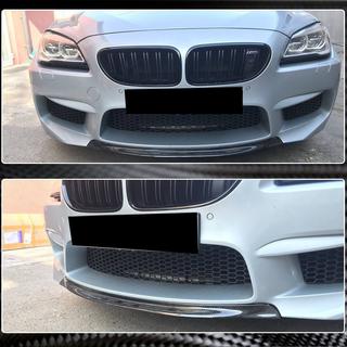 Frontbumper lip Lip V2 (voor M6, carbon) BMW 6-serie F12/F13/F06 2011–2018 foto 4