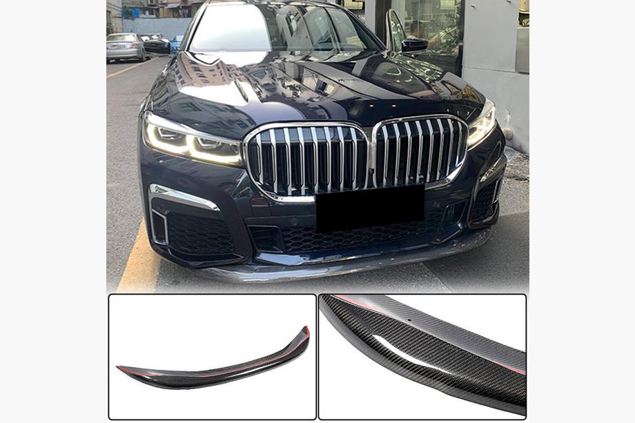 BMW 7 Serie G11/G12 2015–2022 Frontsplitter Lip V1 (voor M-Sport 2019-2022, carbon) Image