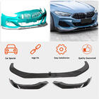 BMW 8-serie G14/G15/G16 2018– Front bumper lip Lip V1 (voor M-Sport, carbon) foto 2