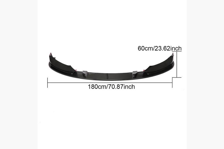BMW 8-serie G14/G15/G16 2018– Voorbumper lipspoiler Lip V2 (voor M-Sport, carbon) Foto 6