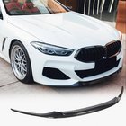 BMW 8-serie G14/G15/G16 2018– Frontlip voor voorbumper Lip V5 (voor M-Sport, carbon) foto 1