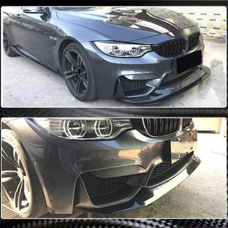 Frontbumper lip Lip V3 (voor F80, carbon) BMW 3 Serie F30/F31 2012–2019 foto 3