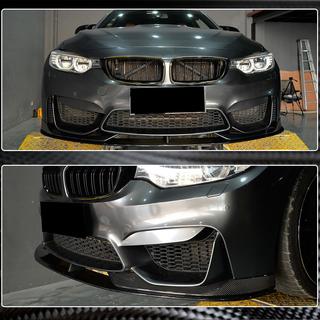 Voorbumper lip Lip V2 (voor F80, carbon) BMW 3 Serie F30/F31 2012–2019 foto 3